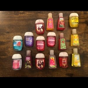 Lot of 16 Bath & Body Works Hand Sanitizers